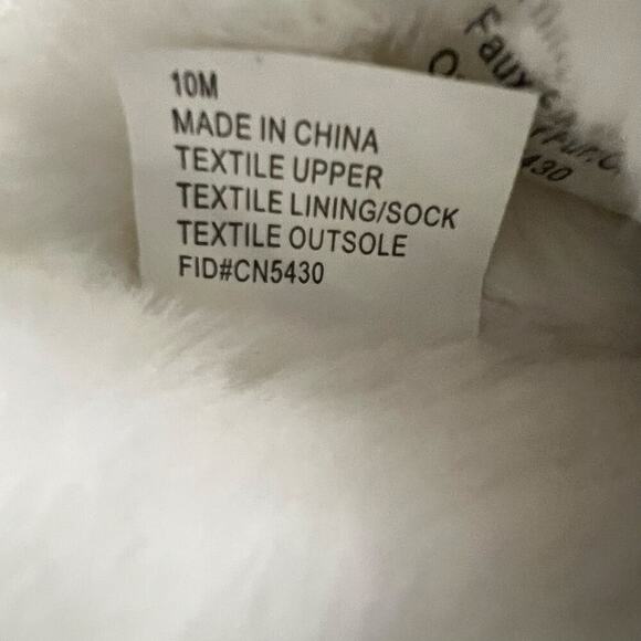 Haven Well Within Slippers Women’s Sz 10 100% Suede Leather with Faux Fur lining - Picture 8 of 9